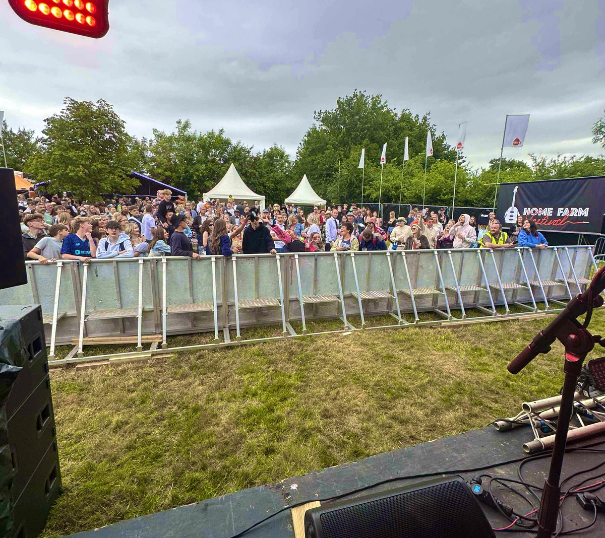 Not a bad crowd last night then…