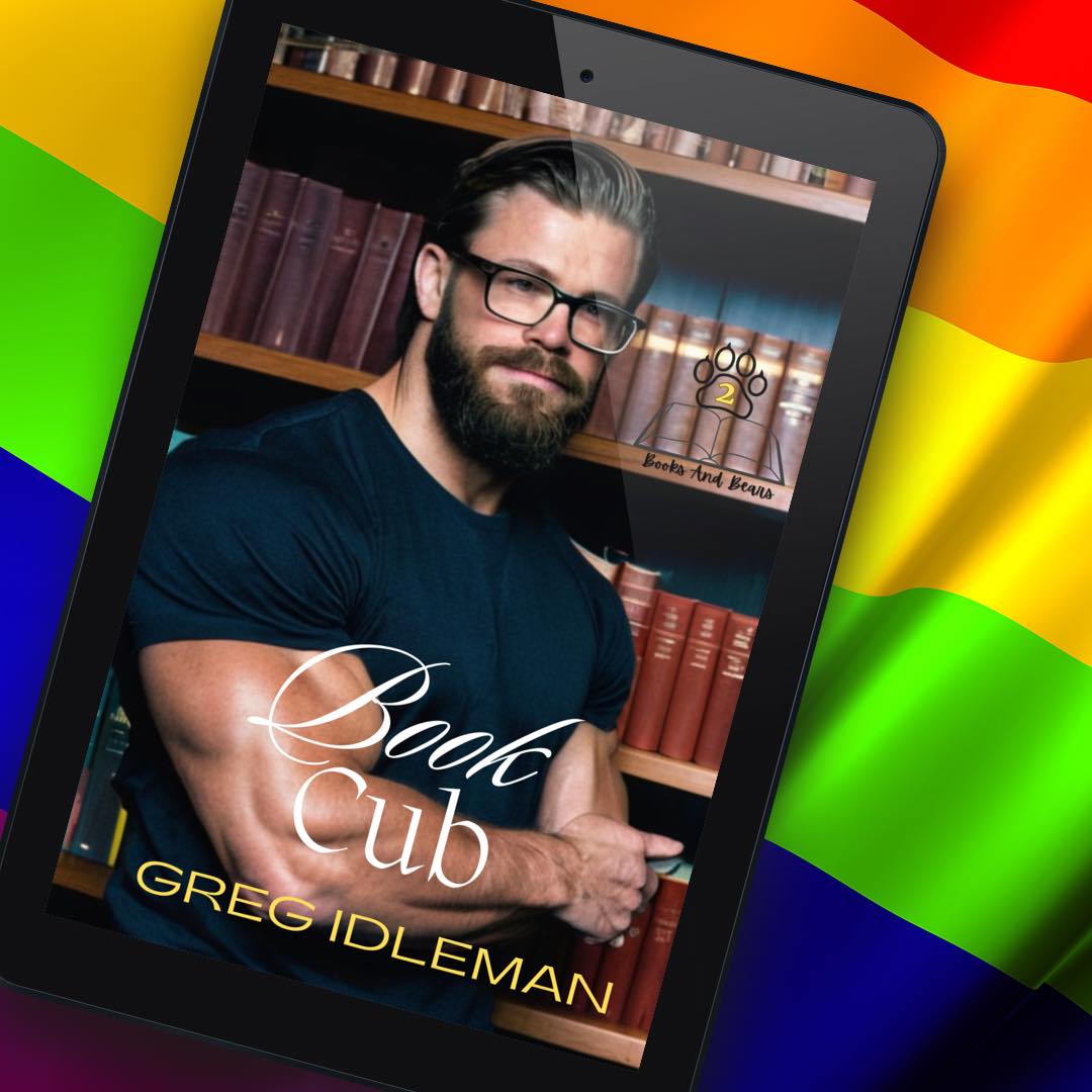 GregIdleman's tweet photo. Happy #PRIDE everyone! 

The second story in my #BooksAndBears series is now available on @AmazonKindle. 

https://t.co/slIP4whOwF

#GregIdleman 
#SpineBooks 
#BookCub 
#BooksAndBearsSeries 
#MM #Gay  
#Bear 
#BearLove 
#GayAuthor 
#AuthorsOfTwitter 
#WritersOfTwitter https://t.co/CuprpDyKTd