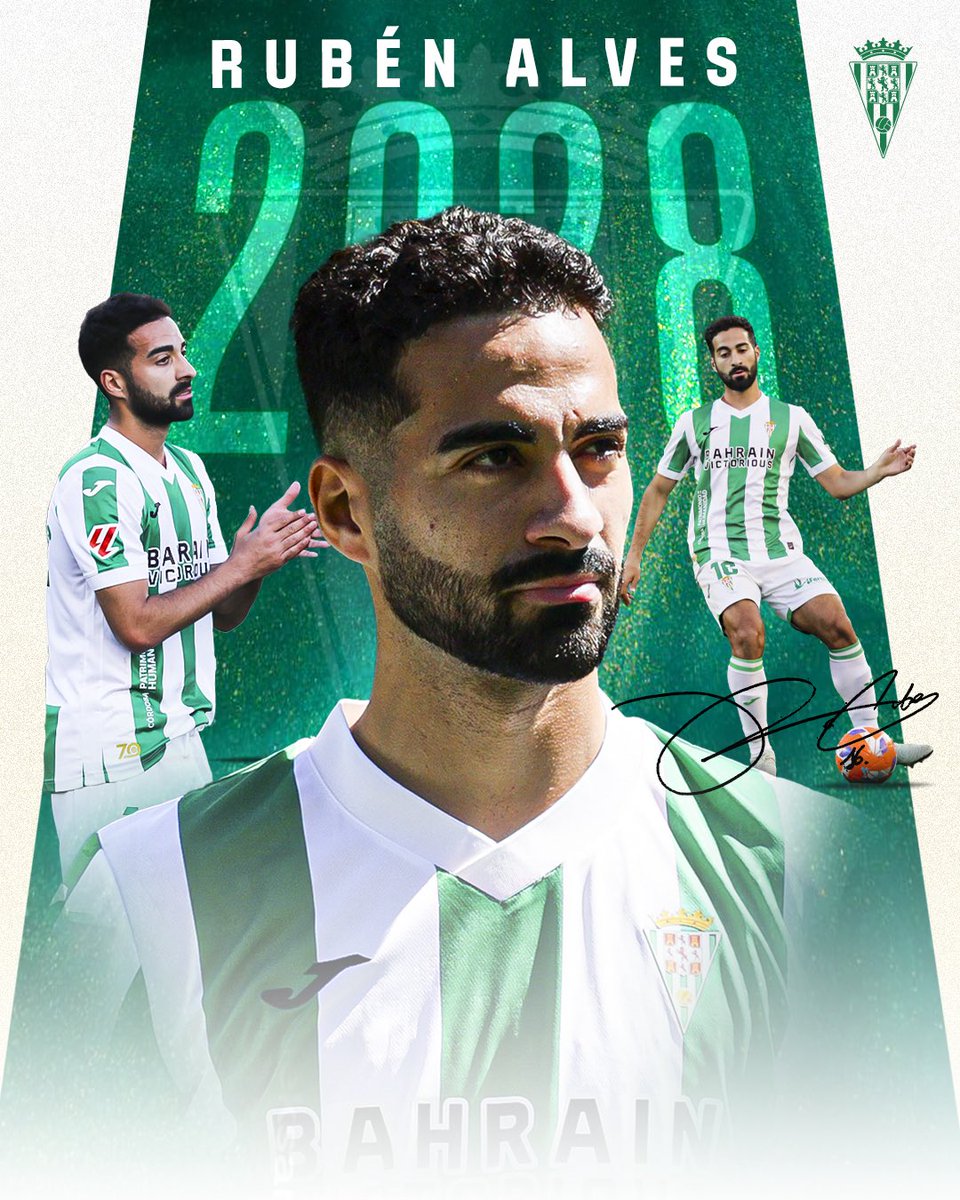 📋 𝘾𝙊𝙈𝙐𝙉𝙄𝘾𝘼𝘿𝙊 𝙊𝙁𝙄𝘾𝙄𝘼𝙇 |

Rubén Alves, jugador del #CórdobaCF hasta ②⓪②⑧

ℹ️ cordobacf.com/2025/06/07/rub…

#LaLigaHypermotion ⚽️💚