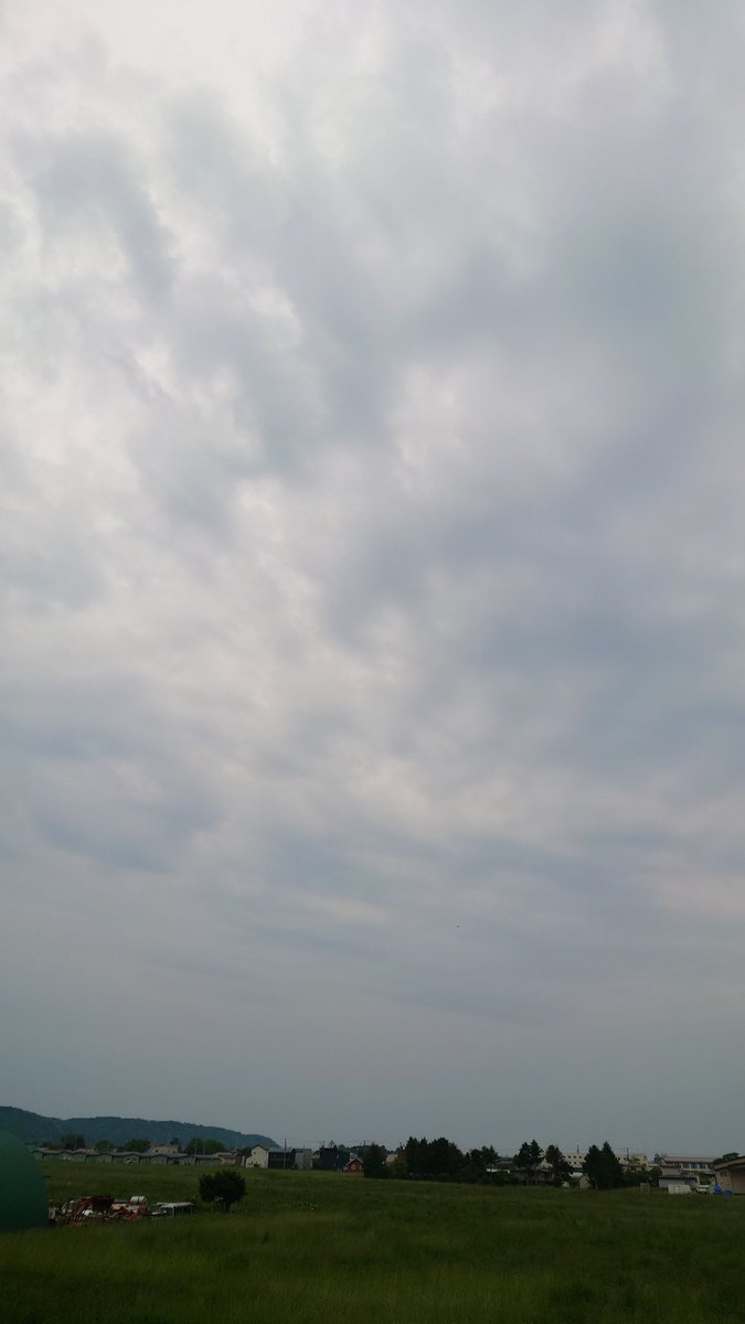 北空今空です。午前中から雨が降り、気温のわりには湿度が高くムシムシとした1日でした。これら雨が降りそうです。