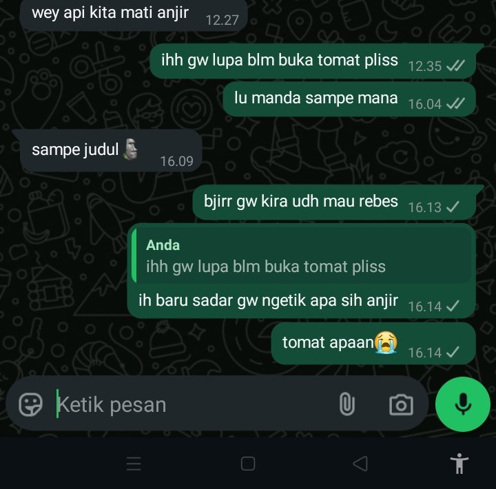 4vanillalate's tweet photo. humor gw rendah bgtt pliss kek gini aja ketawa ga ketulungan😭😭😭😭 https://t.co/W6cCR5AgMh