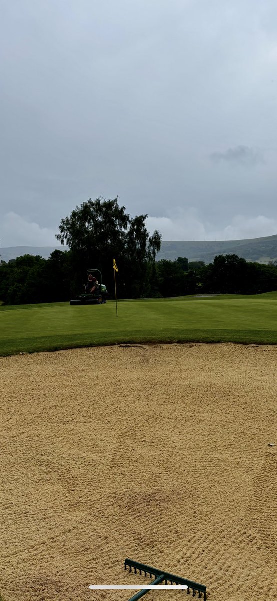 Course in fantastic condition today for our Tom &amp; Kath Memorial Day 😍 hopefully this rain stays away 🫣