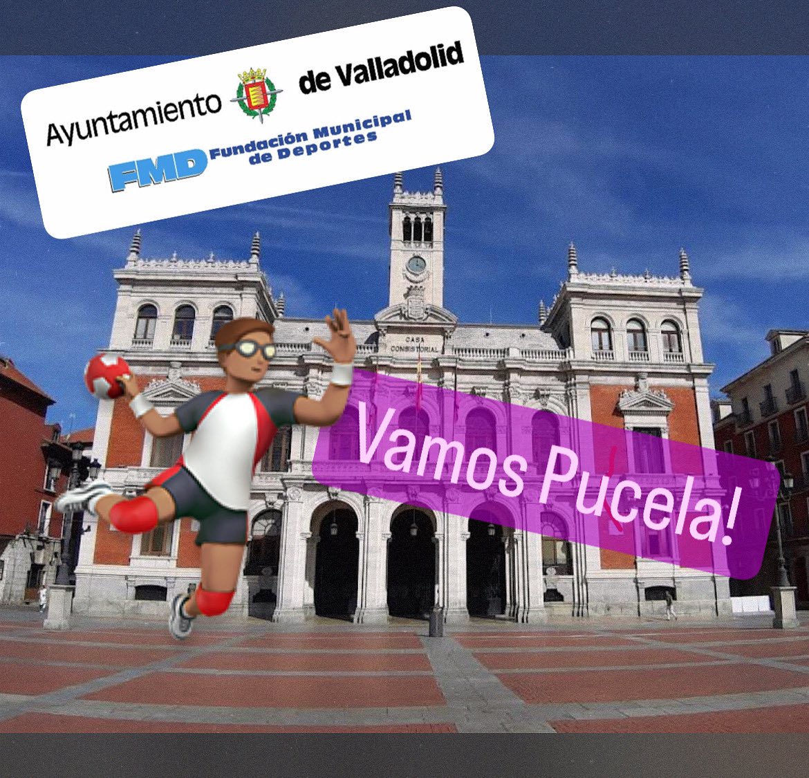 AYUNTAMIENTO Y FUNDACIÓN MUNICIPAL DE DEPORTES
Está claro que todo esto no sería posible sin del Ayuntamiento y la Fundación Municipal de Deportes. Facilitando y ayudando en todo lo que está en su mano. Gracias! #balonmano #balonmanoveterano #balonmanovalladolid #handball