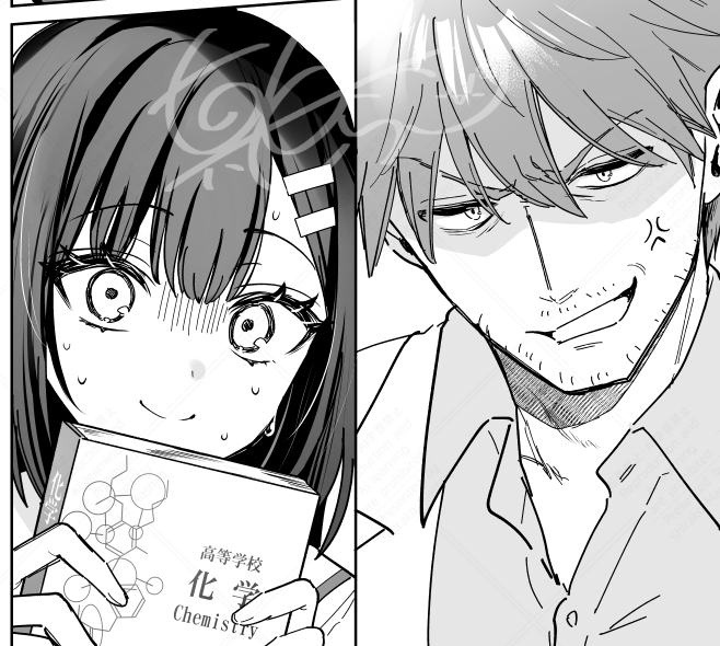 本編(18禁)だとあんま描く機会が無い表情が描けて楽しい 