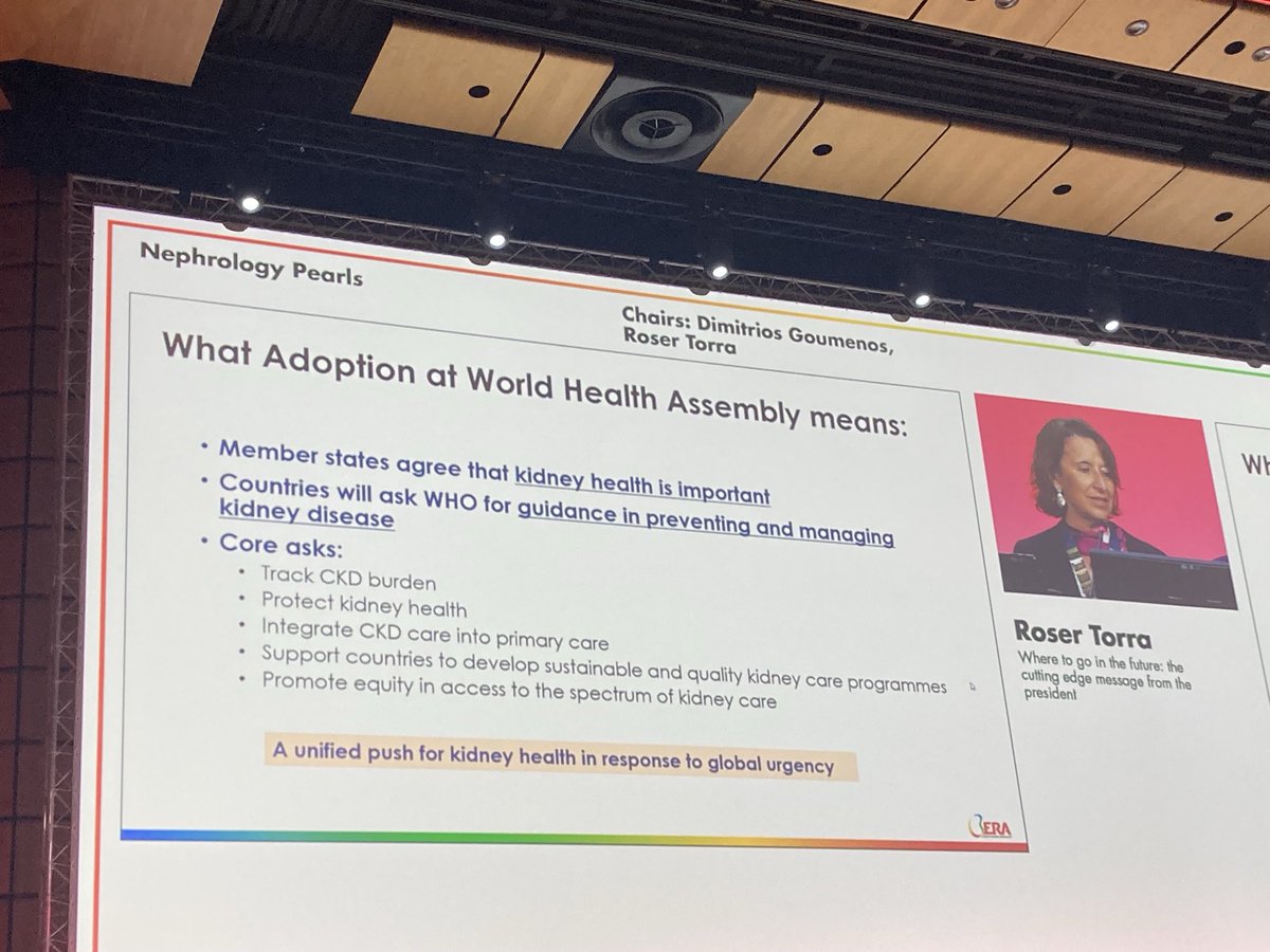 ⁦<a href="/torra_roser/">Roser Torra</a>⁩ ⁦<a href="/ERAkidney/">ERA - European Renal Association</a>⁩
 - ultimate game changer for kidney health/care
Guatemala’s resolution - driven by Dr Randall Lou-Meda and MOH Dr Barnoya

🇬🇹 leadership began in 2008! 🙏🇬🇹
⁦<a href="/SLANH_/">SLANH</a>⁩ ⁦<a href="/pahowho/">PAHO/WHO</a>⁩ ⁦<a href="/ISNkidneycare/">Int Society of Nephrology</a>⁩ ⁦<a href="/AfricanAFRAN/">African Association of Nephrology (AFRAN)</a>⁩ ⁦