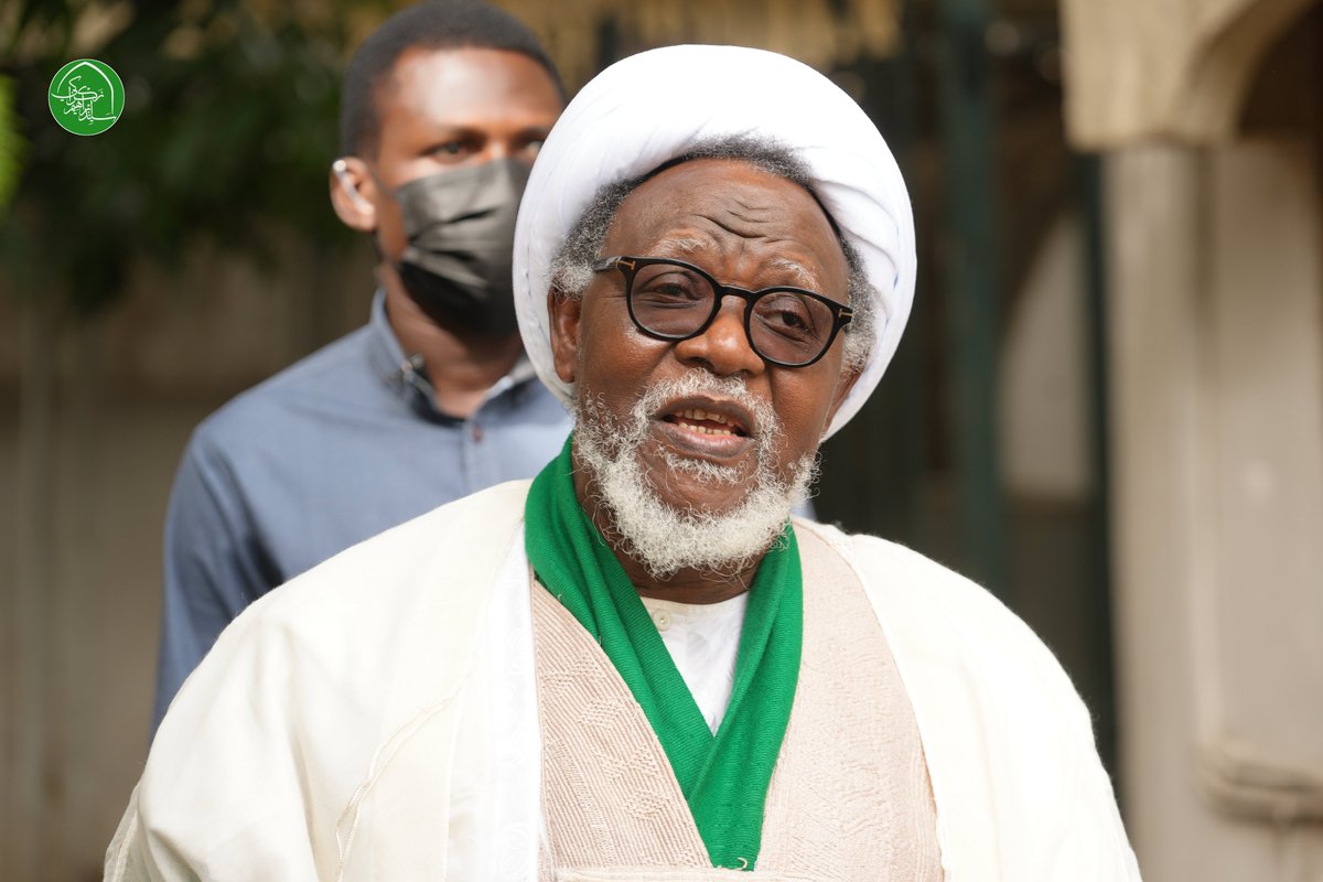 SZakzakyOffice's tweet image. Leader Sheikh Ibraheem Zakzaky (H) offered Qurbani at his residence today, the 10th of Dhul Hijjah, 1446 (7/06/2025) to mark the Eid al-Adha ceremony.