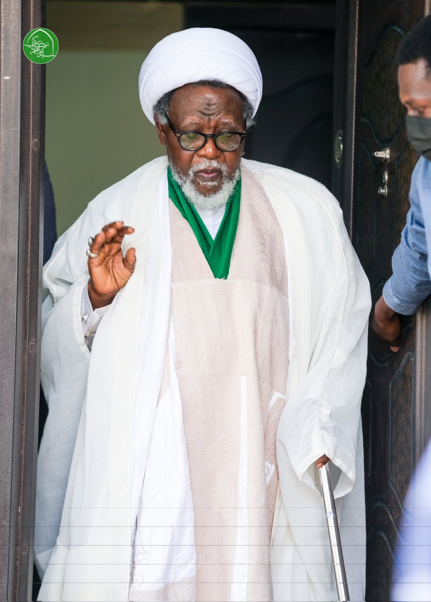 SZakzakyOffice's tweet image. Leader Sheikh Ibraheem Zakzaky (H) offered Qurbani at his residence today, the 10th of Dhul Hijjah, 1446 (7/06/2025) to mark the Eid al-Adha ceremony.