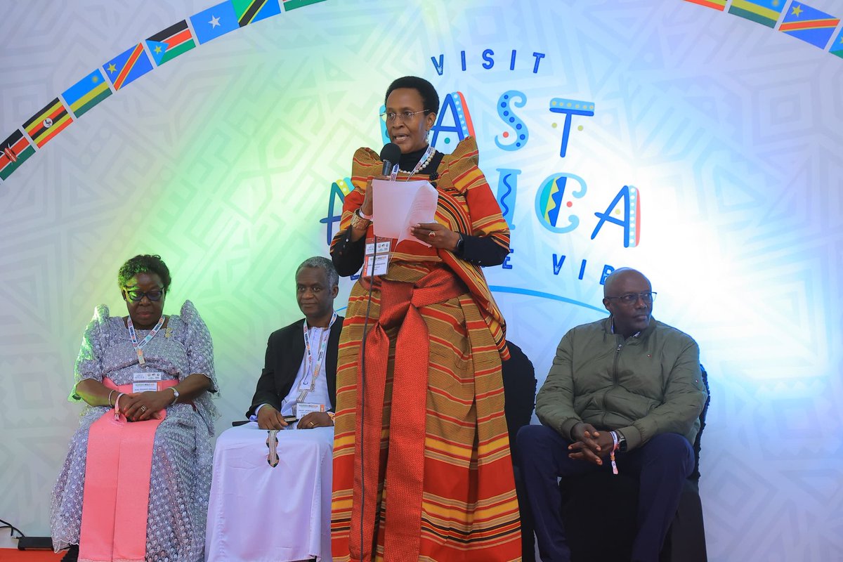 Chiquita 🦋 (@chiquita_shakie) on Twitter photo Ambassador <a href="/KatusiimeAnne/">Amb. Anne Katusiime Kageye</a>, Uganda’s Consul in Arusha, has addressed the public at #Kilifair2025.
She extended heartfelt thanks to all partners and reaffirmed her commitment to promoting Uganda not only in Tanzania but also on the global stage
#UgandaAtKiliFair25 Ambassador <a href="/KatusiimeAnne/">Amb. Anne Katusiime Kageye</a>, Uganda’s Consul in Arusha, has addressed the public at #Kilifair2025.
She extended heartfelt thanks to all partners and reaffirmed her commitment to promoting Uganda not only in Tanzania but also on the global stage
#UgandaAtKiliFair25