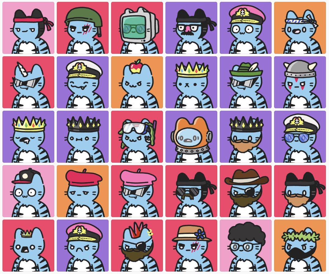 For me, the tiger trait is hands down the best and most stylish in the <a href="/coolcats/">Cool Cats</a>  collection. The clean stripes and expressions are unbeatable. Anyone else agree?