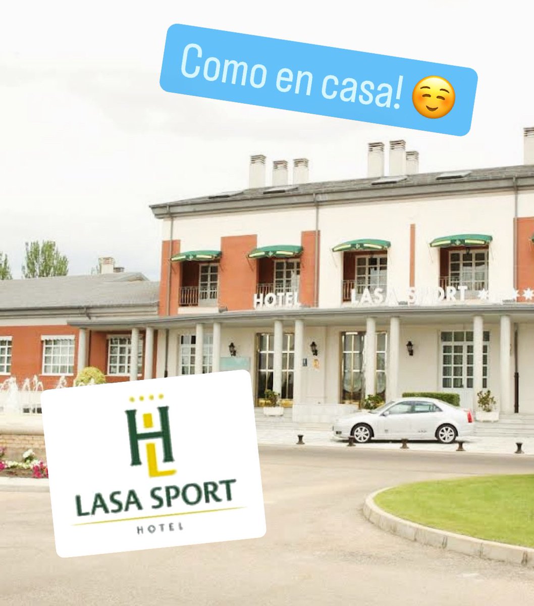 HOTEL LASA SPORT
El anfitrión de nuestra cena, capaz de albergar eventos de gran calado en la ciudad, que ese día hará que disfrutemos de un excelente menú y posteriormente de poner el broche con buen ritmo. Gracias! #balonmano #balonmanoveterano #balonmanovalladolid #handball