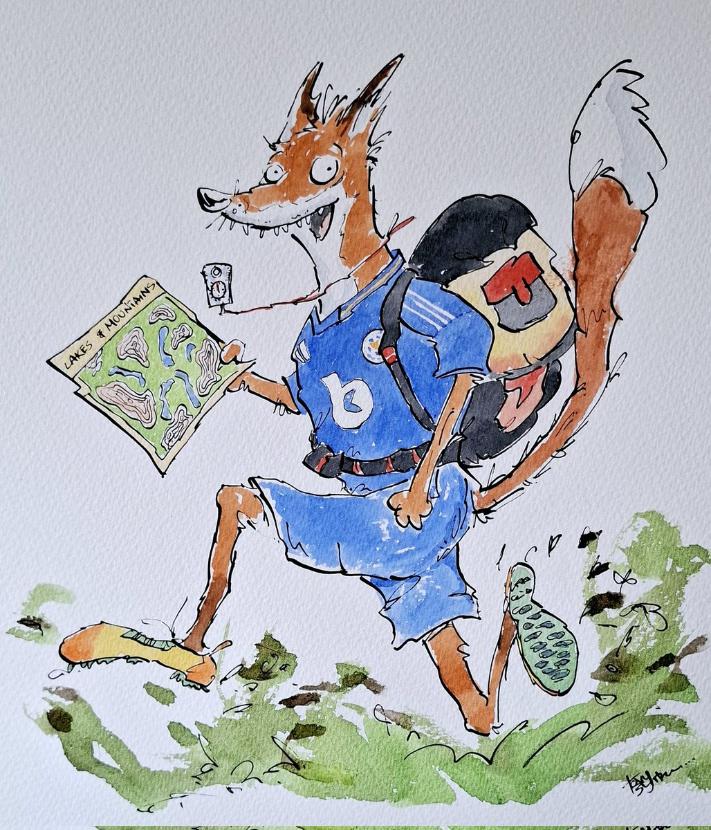 recent job for a Leicester football fan who likes fell running and walking  in the lake district...