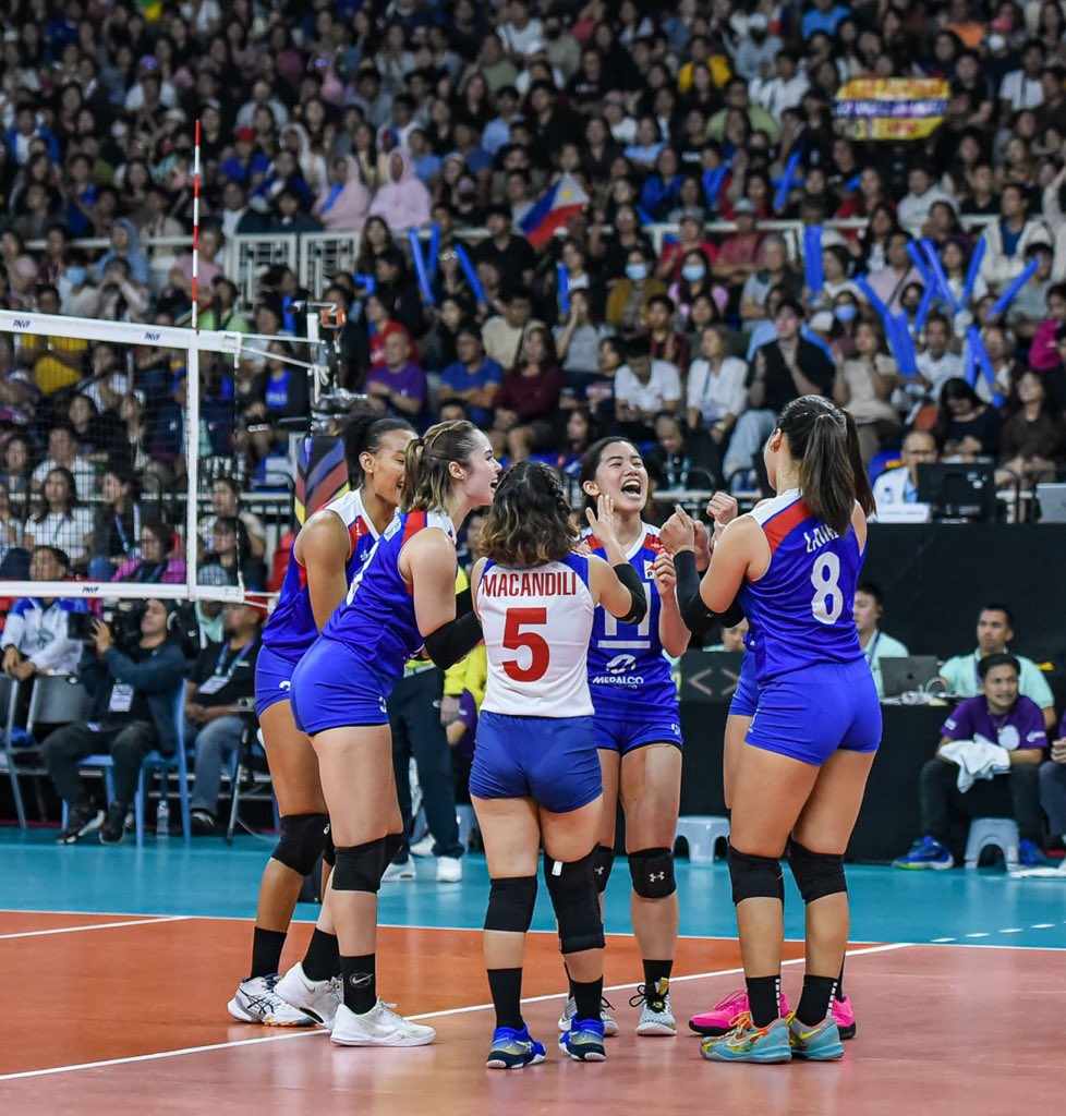 NEW WORLD RANKING! 🔺

With today’s victory over 🇲🇳Mongolia, the 🇵🇭Philippines has climbed to 4️⃣8️⃣th place in the volleyball world rankings— our highest position in history!

GREAT JOB, ALAS PILIPINAS! ❤️‍🔥

Next match: Tomorrow 🆚 🇮🇩Indonesia at 1:30 PM!