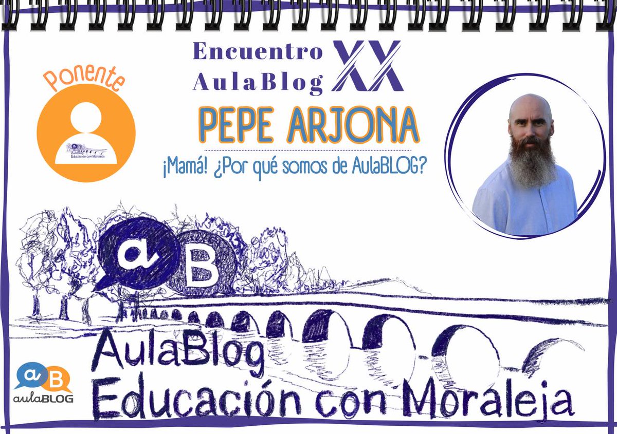 He aquí una de las oportunidades más ilusionantes que se me han presentado:

Inaugurar #AulaBlog25 <a href="/aulablog/">aulaBLOG</a> 

Estaremos en #Moraleja
