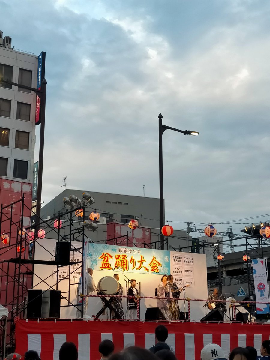 mikkanon's tweet image. 盆踊り初めました🏮布施