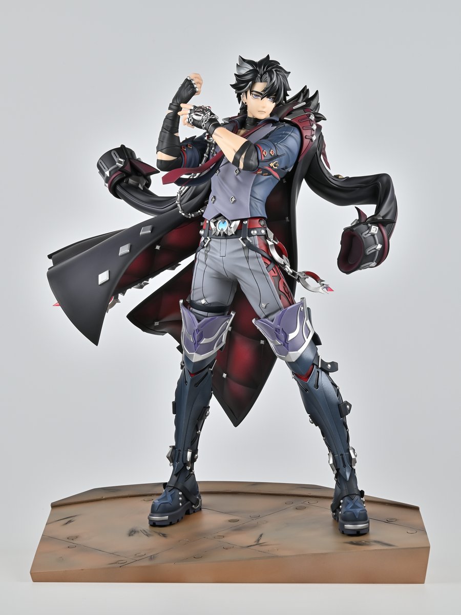 Pas_ta7's tweet image. 「恐怖がすべてを支配できると思うのなら…俺に恐怖を見せてみろ」

1/7 ガレージキット
【原神】 リオセスリ 完成！

原型:あきもとはじめ様(＠hajimeno1poo)
販売:Glasses Sheep様(@sheep_glasses)

ガレキ制作4体目
初の男性キャラ。今回は台座を自作してみました。

リプに画像続きます↓