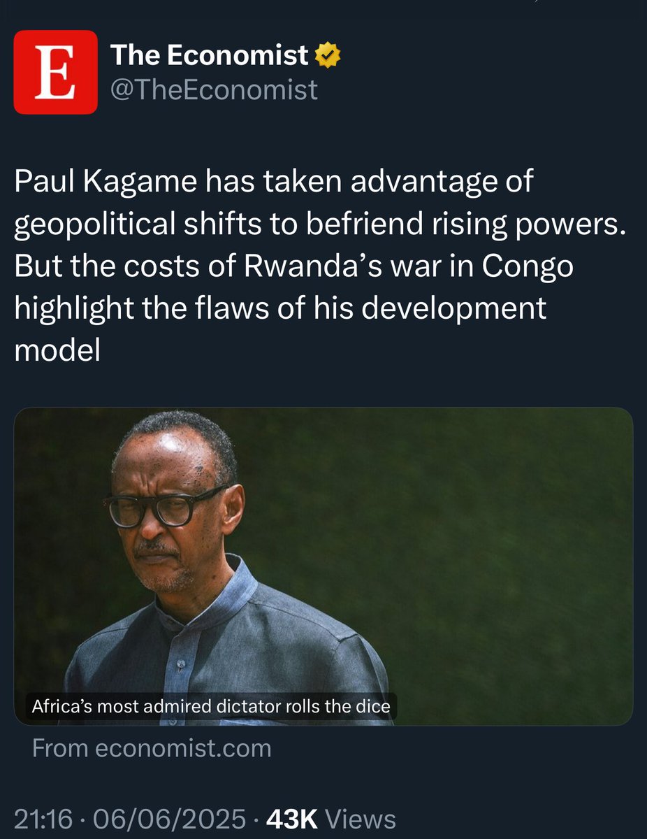 YolandeMakolo's tweet photo. Their obsession is unmatched. With everything happening in the world right now, to constantly recycle the same lies and distortions about Rwanda/Paul Kagame shows this is beyond obsession. It’s an addiction! https://t.co/imCD3pRPD1