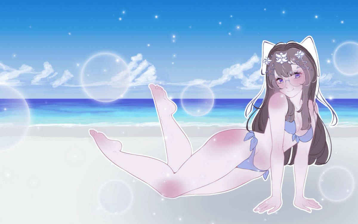 s1lvyan's tweet image. Summer is coming!!11!1!! by @Sakuwu__ on VGen!! 💕
#s1lvyanArt