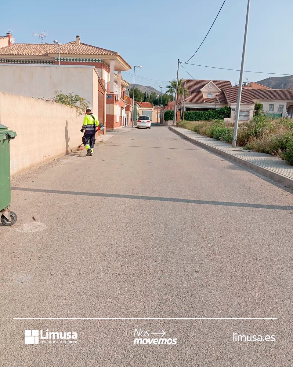 Nuestros equipos están trabajando intensamente en las pedanías altas de Lorca, realizando labores de desbroce y limpieza general. ✨
Además, nuestro equipo de limpieza doble está en otras pedanías de Lorca mejorando y cuidando nuestra ciudad. 💪