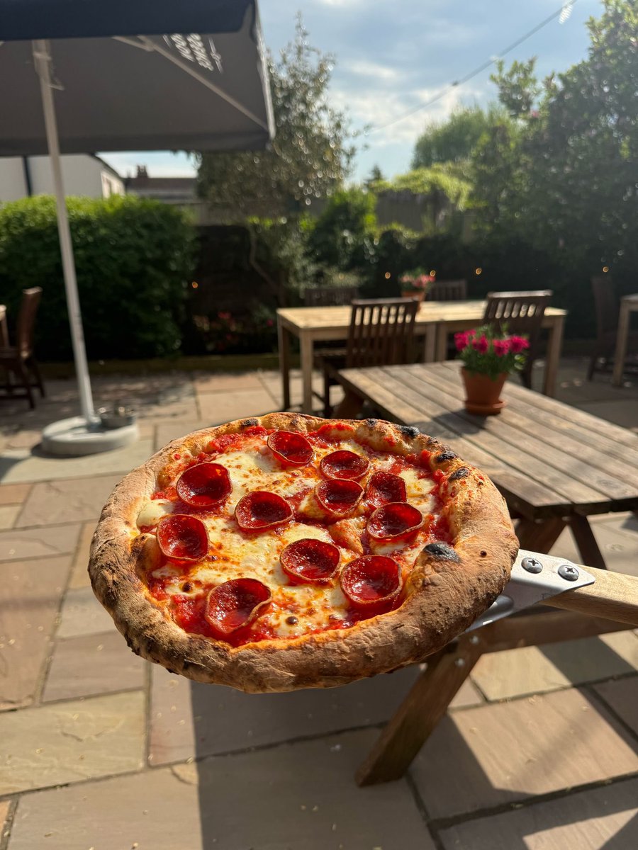 It may be raining but that won’t stop us getting the pizzas fired up! ( don’t worry you can eat them inside ) pizzas from 2!