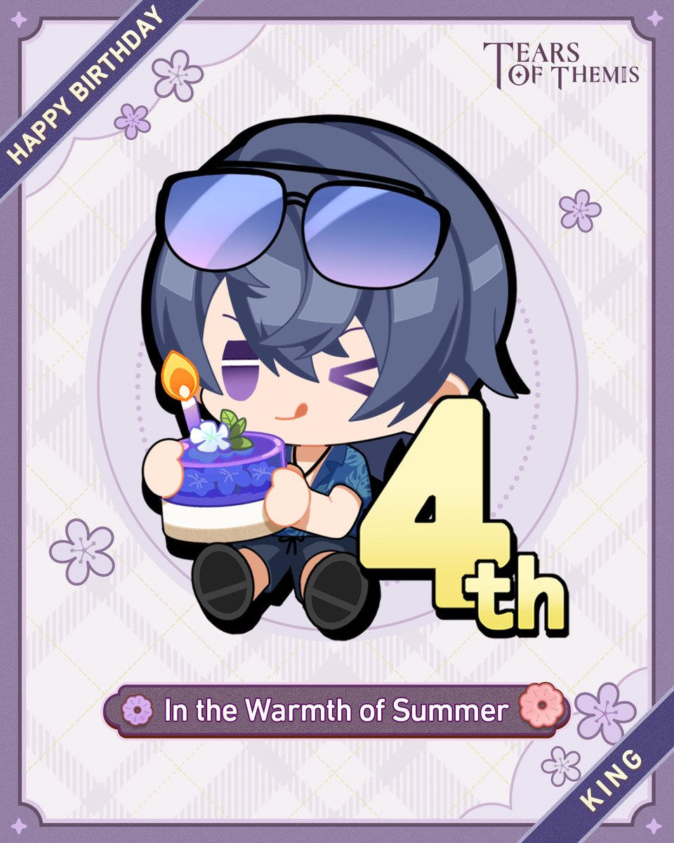 ✦ In the Warmth of Summer ✦ Event Rewards

Between 2025/6/12 11:00 and 6/23 04:00 (UTC+9), complete the limited-time birthday tasks to get free Marius R card, birthday Invitation, event Badge, Tears of Themis, and more!

#TearsOfThemis