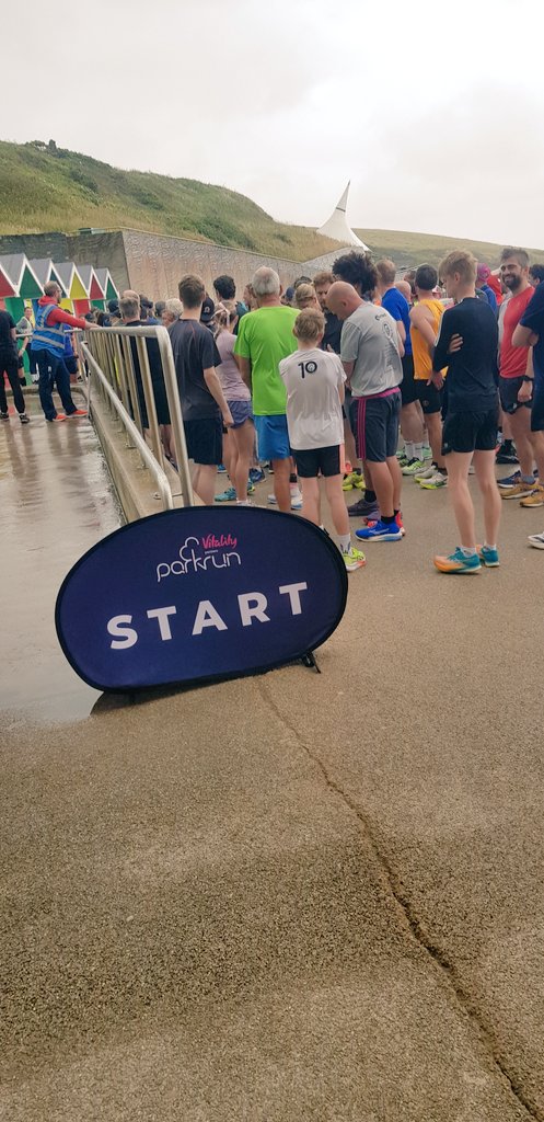 Tailwalking with Jeff at Barry Island parkrun this morning 🌊🧡

We brought up the rear with style, smiles &amp; zero speed records 😅

Massive cheers to RD Sean James &amp; team – results before 10am? That’s elite level! 🏃‍♂️💨

#loveparkrun @parkrunuk <a href="/burgessparkrun/">Burgess parkrun</a>
#barryislandparkrun