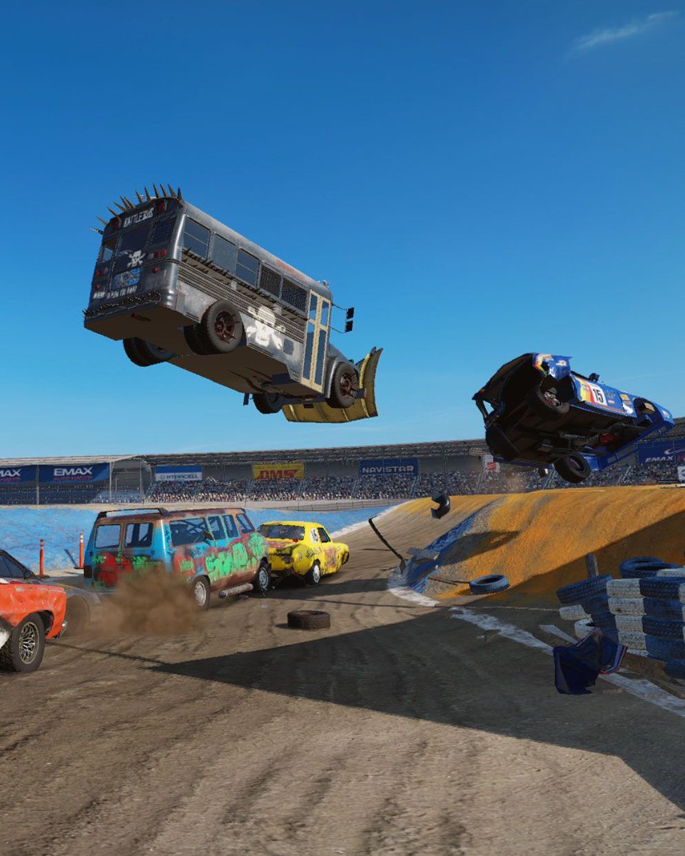 If you ask me, Wreckfest is one of the most eye-popping games on mobile 😮 

Post your best screenshots, which you can now even do for free with the Try &amp; Buy version. 

🍎 buff.ly/AloTYdb 
🤖 buff.ly/div6j9A 

#screenshotsaturday #mobilegame #racing