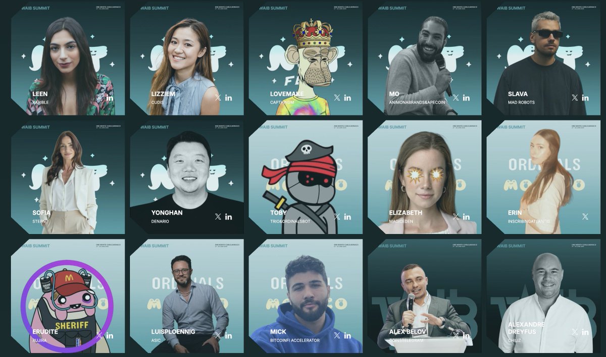 WAIB SUMMIT <a href="/waibsummit/">WAIB Summit</a>🎉  The world's largest Web3 &amp; AI-focused Summit in Monaco🇲🇨

<a href="/nft_leen/">Leen</a> <a href="/CudisWellness/">CUDIS</a> <a href="/g13m/">Captain GM</a> <a href="/Mo_Ezz14/">Mo Ezeldin ⦿⦿⦿</a> @slaweak_ <a href="/skyll_yonghan/">Yonghan Lee</a> <a href="/tobynovum/">Toby Lewis △</a> <a href="/ElizabethOls0n/">Elizabeth Olson</a> <a href="/realizingerin/">erin</a> <a href="/Erudite3451/">Erudite</a> <a href="/plubtcm/">L Plo 🧲</a> <a href="/BTC_Mick/">Mick</a> <a href="/Alex__Belov/">Alexander Belov</a> <a href="/Coinstelegram1/">Coinstelegram</a> <a href="/alex_dreyfus/">Alexandre Dreyfus</a> <a href="/GOLFIN_GL/">GOLFIN_ global</a>