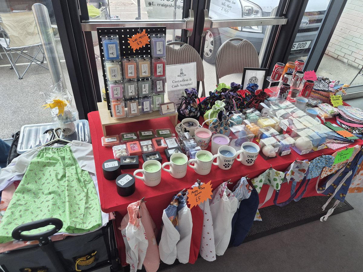 RedFoxCrafts's tweet photo. Ready for a fantastic day at Brimmond Summer Fair.

You'll find us inside (if we're not at the BBQ). https://t.co/vHIFMGubbS