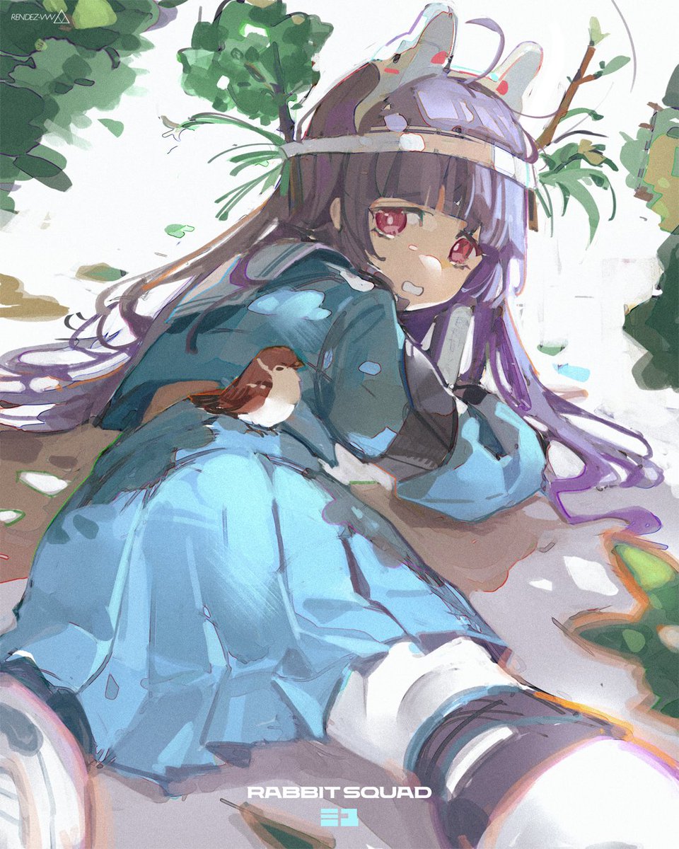 rendez_vvv's tweet image. [ブルアカ- 霞沢 ミユ]
🐇 🐤