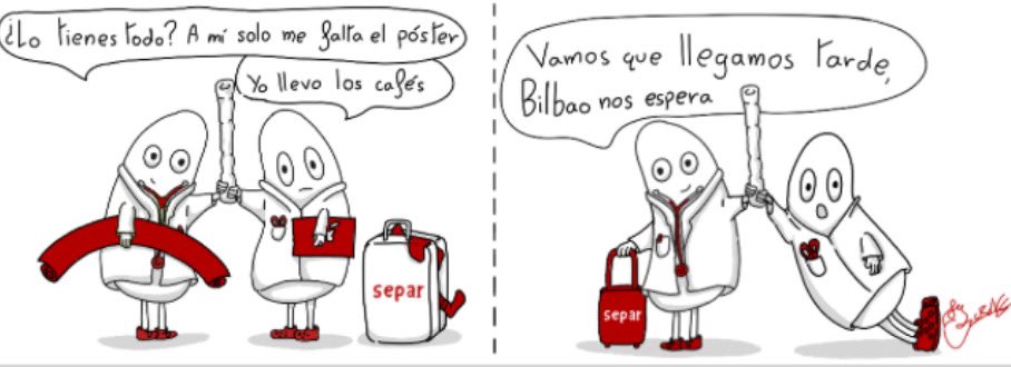 🗓️ Cuenta atrás para #SEPARBilbao2025
Este año tendré el honor de participar como ponente/moderadora en el congreso.

📍Charlas, pósters y reencuentros que inspiran.

¡Nos vemos muy pronto respirando ciencia y pasión neumológica!

#Neumología #SEPAR2025