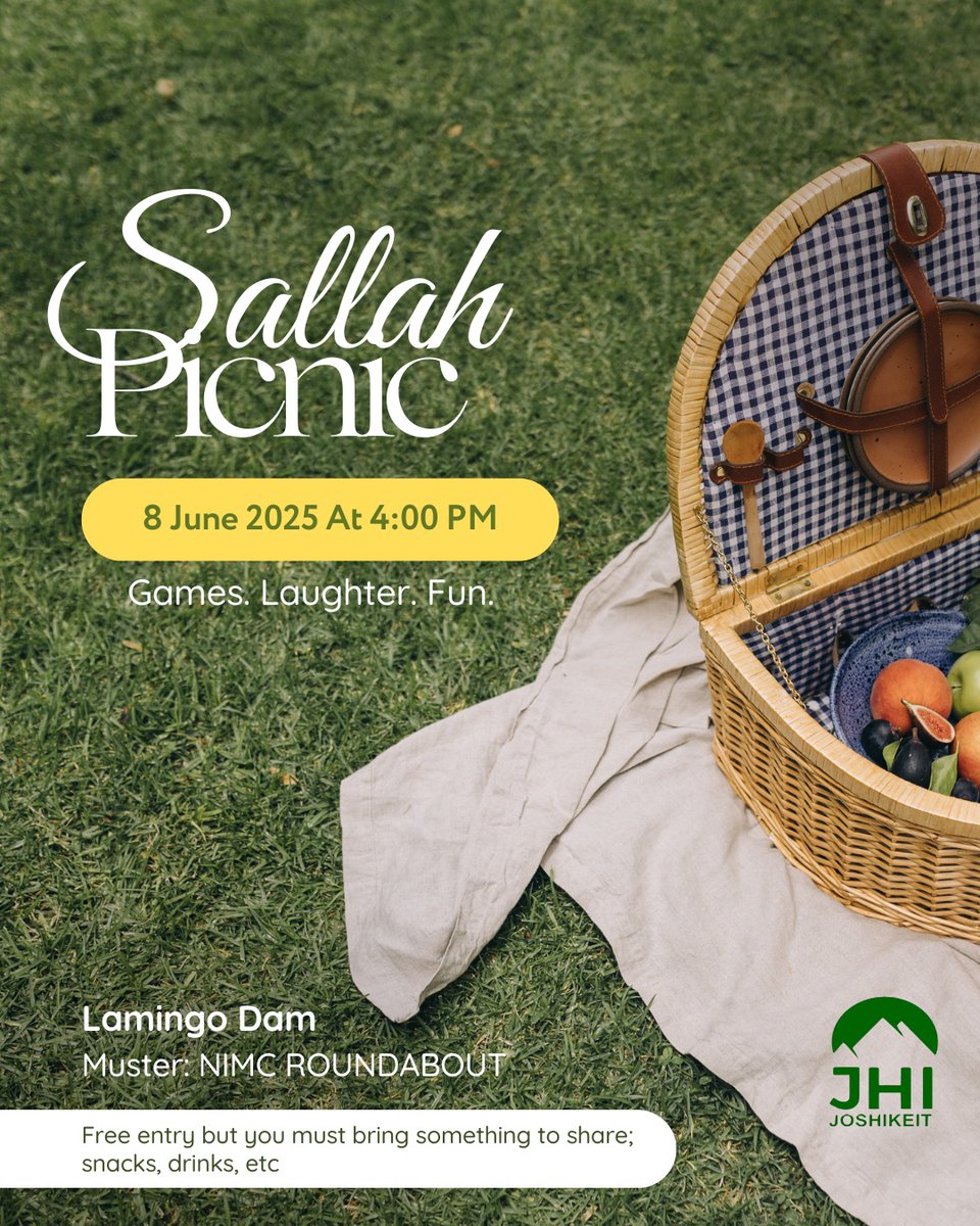 joshikeit's tweet image. Why won&apos;t you come for this picnic???
4pm
Sunday
Lamingo Dam
Bring something to share....