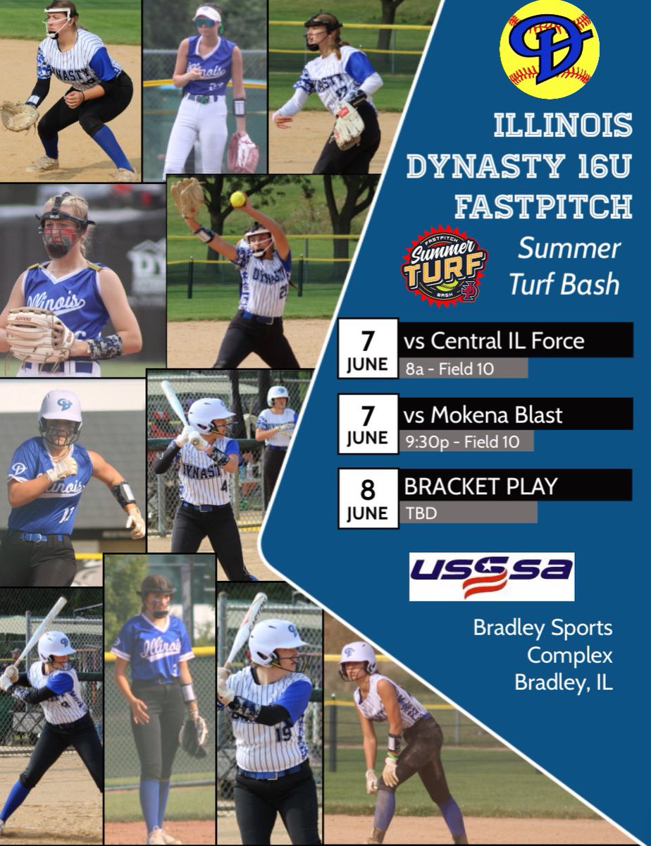 We’re back at it - first tourney of the year in Bradley!  C’mon out!