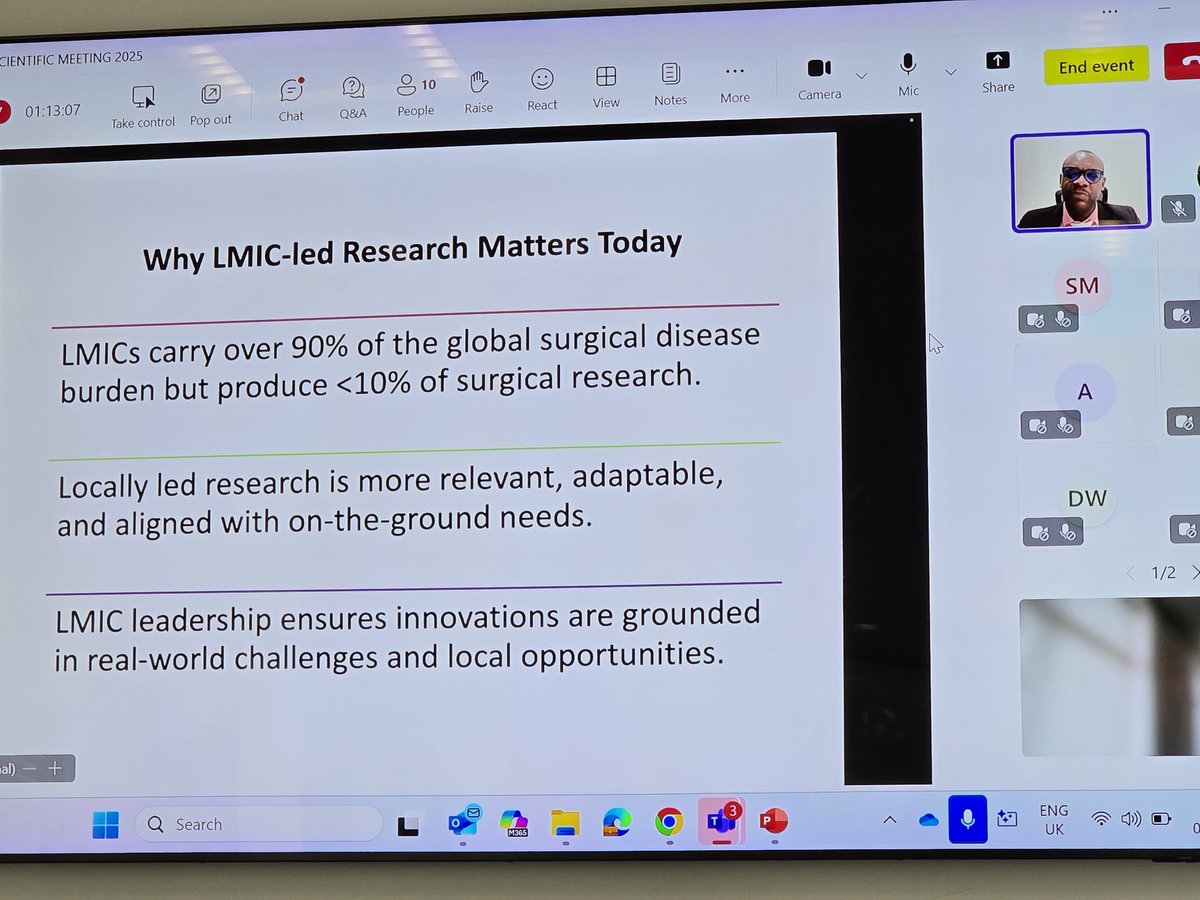 Deepa Bose (she/her) (@deepamusafir1) on Twitter photo Dr JC Allen Ingabire emphasising the importance of research in low and middle income countries #WOCUK2025 <a href="/Orthoconcern/">World Orthopaedic Concern UK</a> Dr JC Allen Ingabire emphasising the importance of research in low and middle income countries #WOCUK2025 <a href="/Orthoconcern/">World Orthopaedic Concern UK</a>