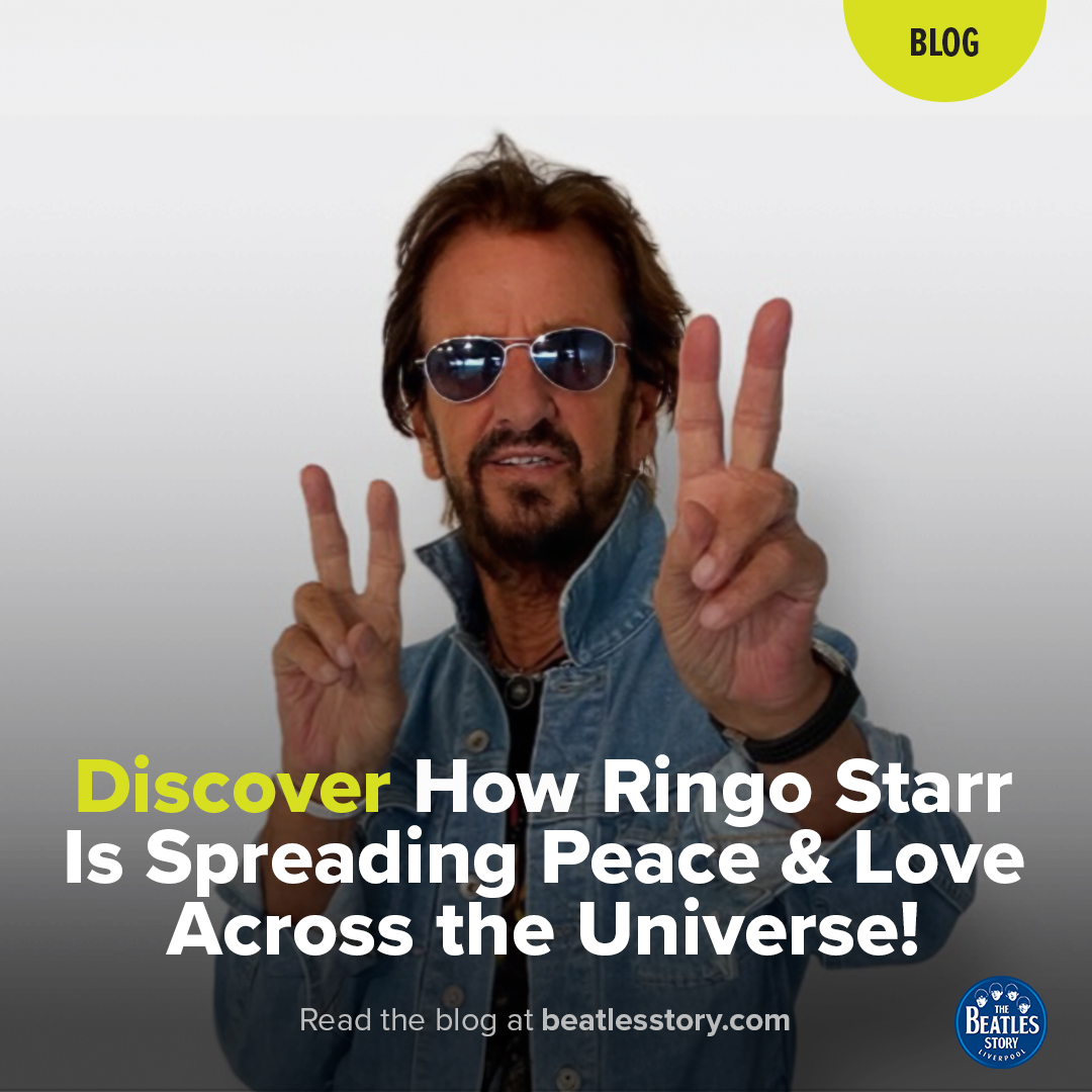 From charity broadcasts to peace sculptures and viral chants, Ringo’s iconic phrase 'Peace and Love' is changing the world. 🌏 

beatlesstory.com/blog/peace-and…

✌️❤️ Want to join the celebration? Sign up for our 7 July 2025 Peace and Love Event! Link available in blog post.