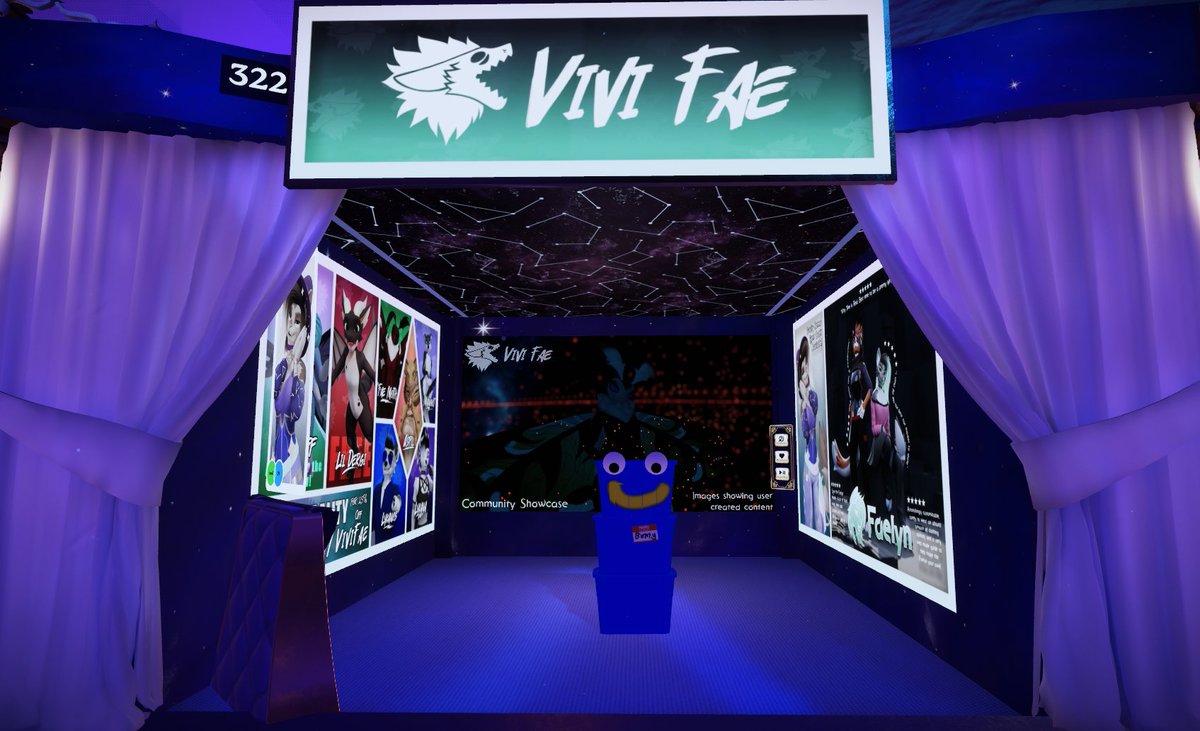 HexFurryFest's tweet image. Binny found some amazing booths at @Furality!
What were some of yours!?
Booths:
@Vivi_Fae
@JuliaWinterPaw
@ScoutArtz
@spaghet_vr