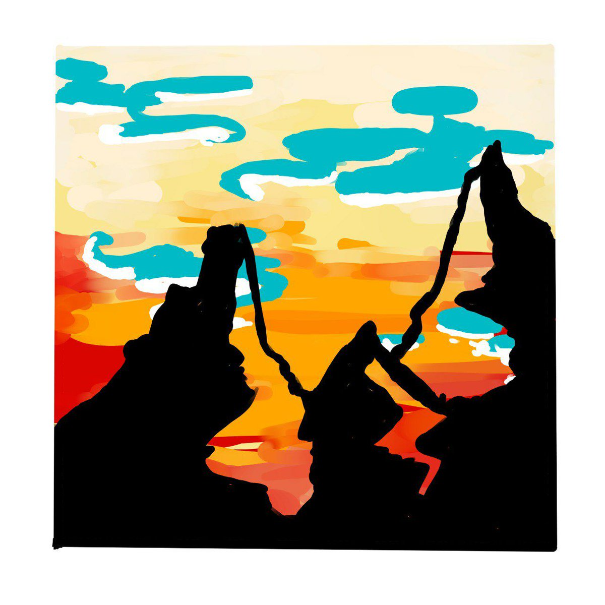 There are no fandom arts yet, but there are some background drawings from my diploma work :3 🪽
#art #ArtistOnX #Sky #digitalart