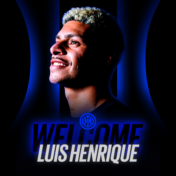 Tem brasileiro na área! 🇧🇷

Seja bem-vindo, Luís Henrique 🖤💙

#ForzaInter #WelcomeLuis