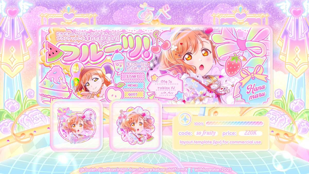 withloveabe's tweet image. help repost please? 🎨

met sore all!! abe bawa 4 anak template layout IPV yang bisa ditake mulai sekarang lewat seleksi yap 🖐🏻🐱 silahkan cek thread ini untuk detailnyaa, trimamaci 💘

#zonaba #zonauang