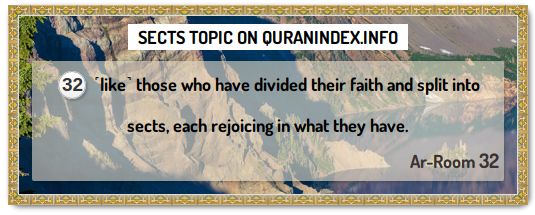 QuranIndex's tweet image. Discover Quran Verses about #Sects @ quranindex.info/search/sects [30:32] #Quran #Islam