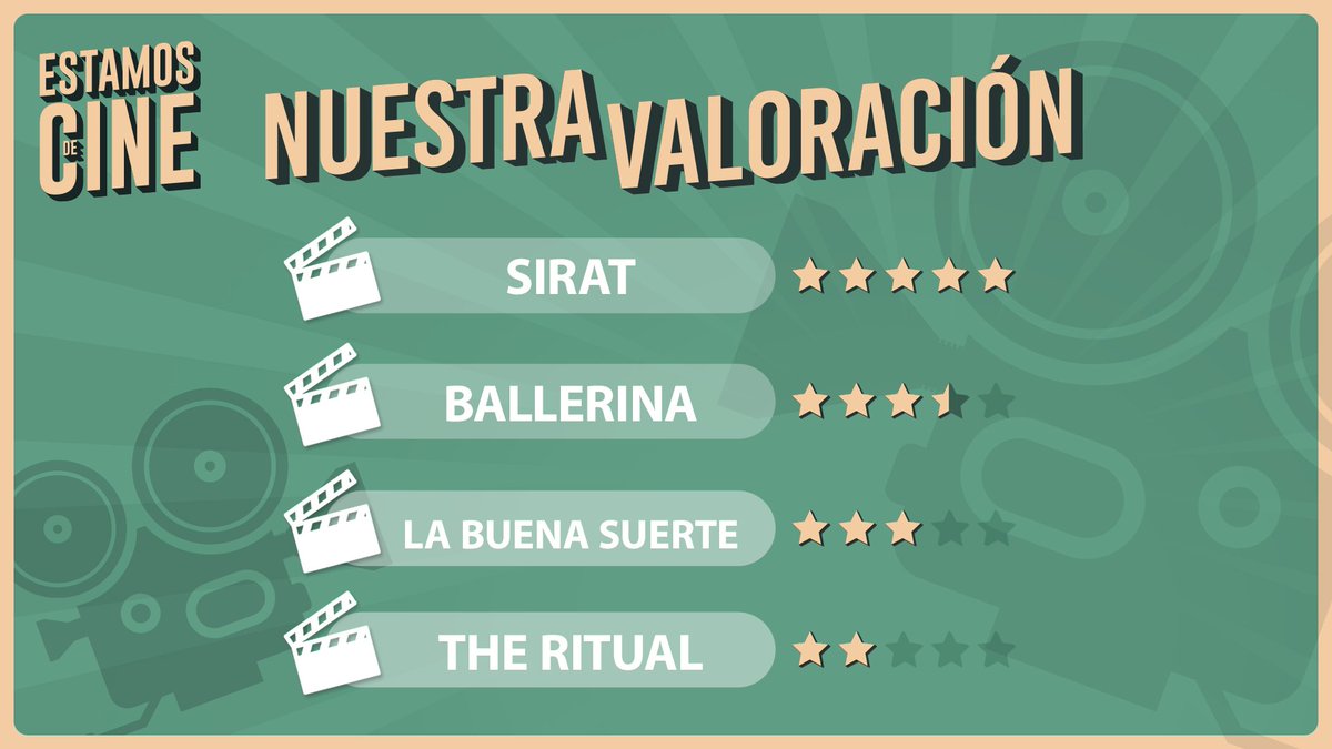Radio Castilla-La Mancha (@radioclm_es) on Twitter photo 🎬<a href="/EstamosdCineRCM/">Estamos de Cine RCM</a>
🎞️ #Sirat #Ballerina #Labuenasuerte #TheRitual
⭐🍿<a href="/RaqHdez/">Raquel Hernández Luján</a> <a href="/LuchiniSolano/">Alberto Luchini</a> y
<a href="/RobertoLancha/">Roberto Lancha CINE</a> analizan una cartelera de vértigo
🎧Escucha el podcast aquí
cmmedia.es/play/radio/est… 🎬<a href="/EstamosdCineRCM/">Estamos de Cine RCM</a>
🎞️ #Sirat #Ballerina #Labuenasuerte #TheRitual
⭐🍿<a href="/RaqHdez/">Raquel Hernández Luján</a> <a href="/LuchiniSolano/">Alberto Luchini</a> y
<a href="/RobertoLancha/">Roberto Lancha CINE</a> analizan una cartelera de vértigo
🎧Escucha el podcast aquí
cmmedia.es/play/radio/est…