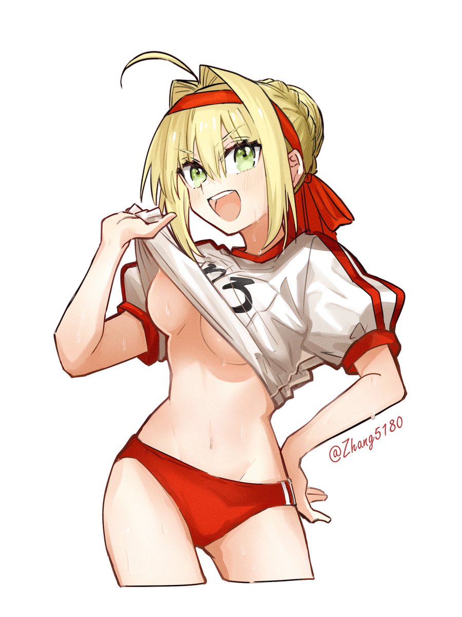 汗で体がべとべとする💦