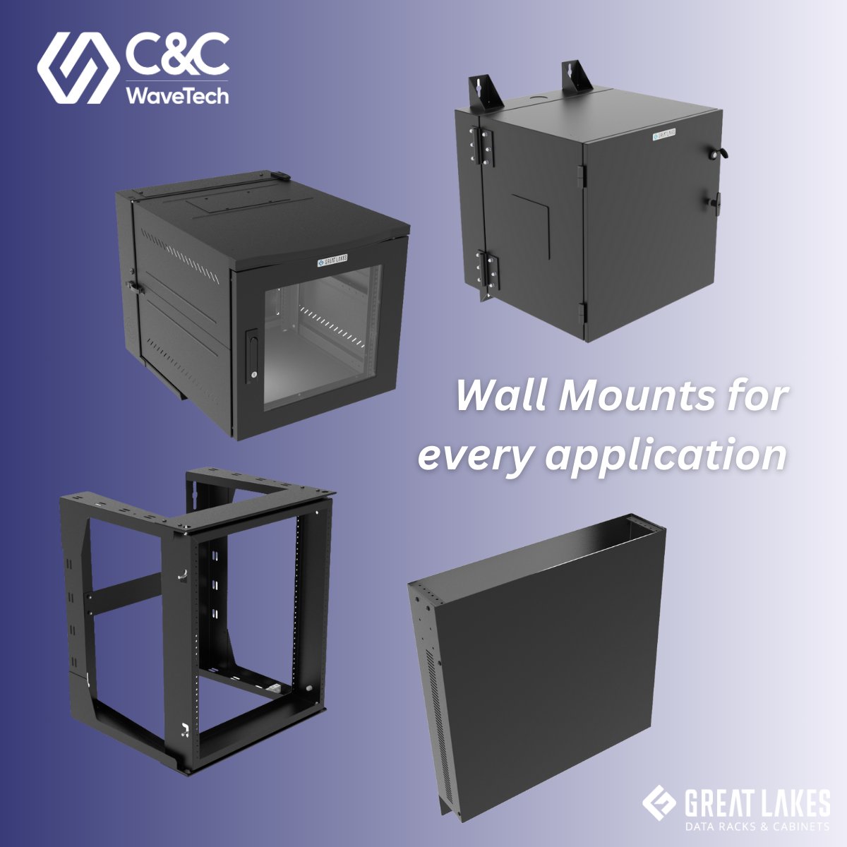 cctechgroup's tweet image. From Premium Wall Mounts with advanced cable management to NEMA Wall Mounts for harsh environments and Standard Wall Mounts for everyday use, Great Lakes has the perfect solution for any setup. 

#WallMounts #CableManagement #GreatLakesCabinets #CustomSolutions #Innovation