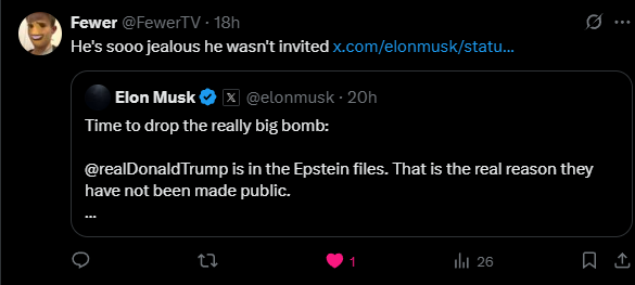 FewerTV's tweet photo. I hate @elonmusk for ruining my tweet before it could properly go viral https://t.co/tWcccfrh9C