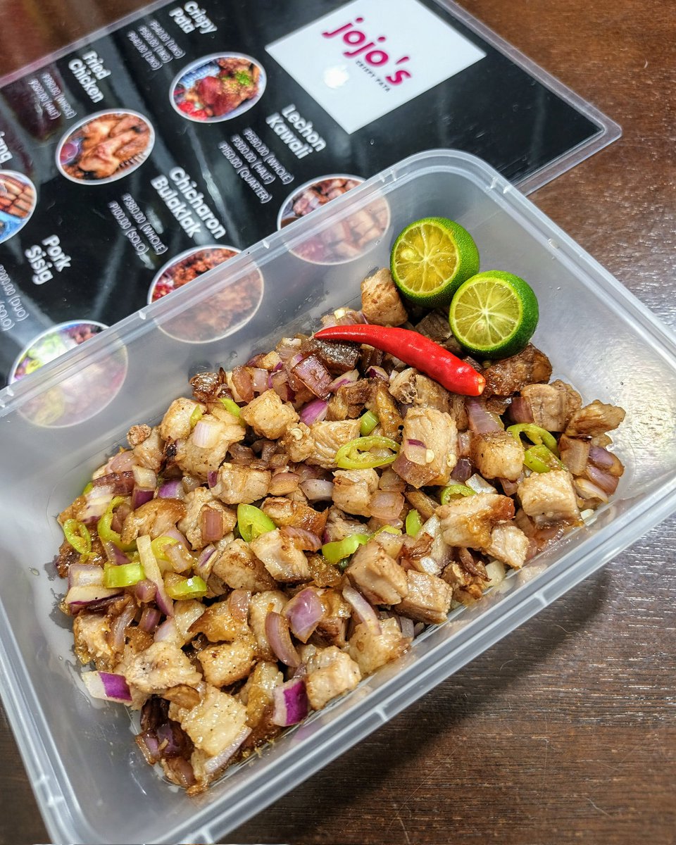 JojoDimla's tweet image. #Sisig #PorkSisig #CrispyPata #JojosCrispyPata