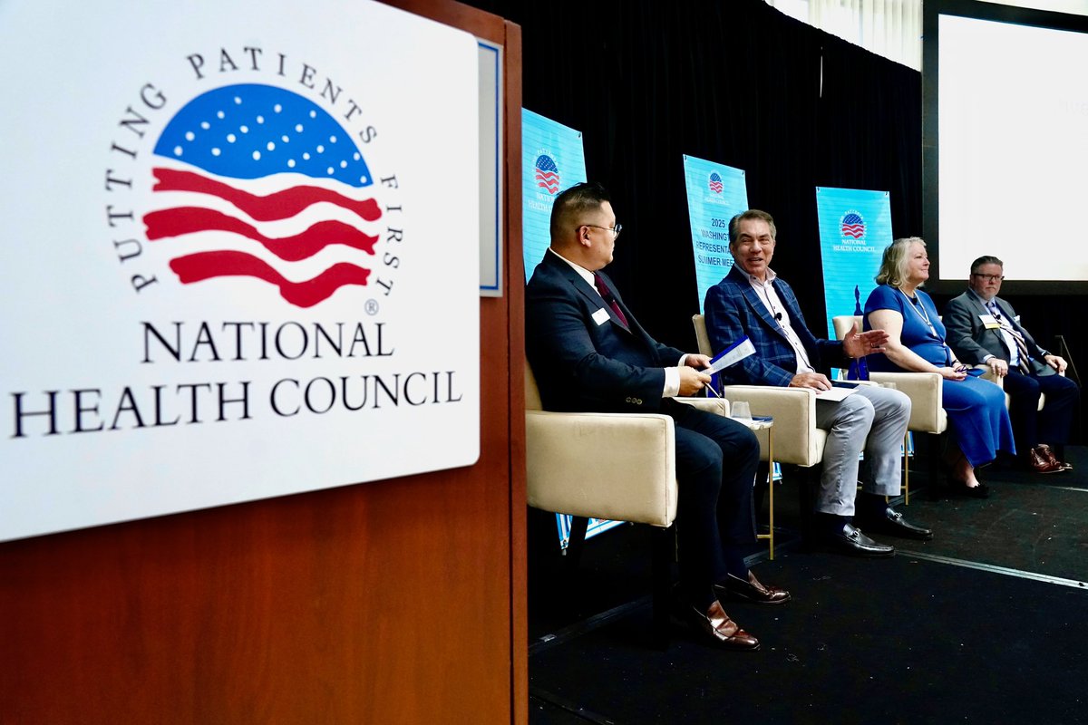 jk_strat's tweet image. JKS enjoyed meeting with @NHCouncil sentior staff and leaders and discussion strategies for meeting with @HHSGov, @US_FDA, @CMSGov and @NIH.
Jack Kalavritinos was part of a timely panel on engaging with the Trump Admin and Cathy Cohen engaged with many friends (and new ones…