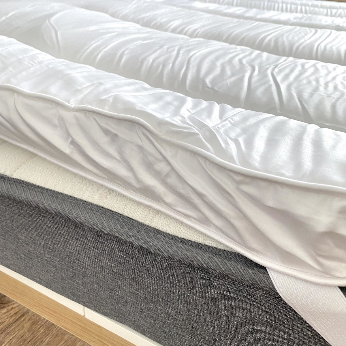 พอใช้ท็อปเปอร์นี่นอนสบายขึ้นเยอะมากไม่ปวดหลังด้วย ตัวท้อปเปอร์ออกแบบมาเพื่อกระจายแรงกดทับบริเวณแผ่นหลังทำให้ไม่ปวดหลัง แถมนุ่นนอนแล้วดูดวิญญาณมีอยู่จริง นอนสบายขึ้นจริงๆ 10/10🛌