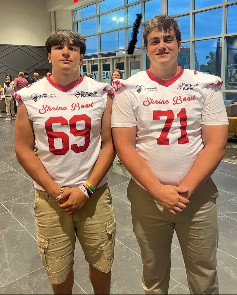 Wishing former <a href="/WHS_WarriorFB/">Omaha Westside Warrior Football</a> players Joe Soria and Conor Wane good luck in the Shrine Bowl today!

Compete with E/T and bring home the W!