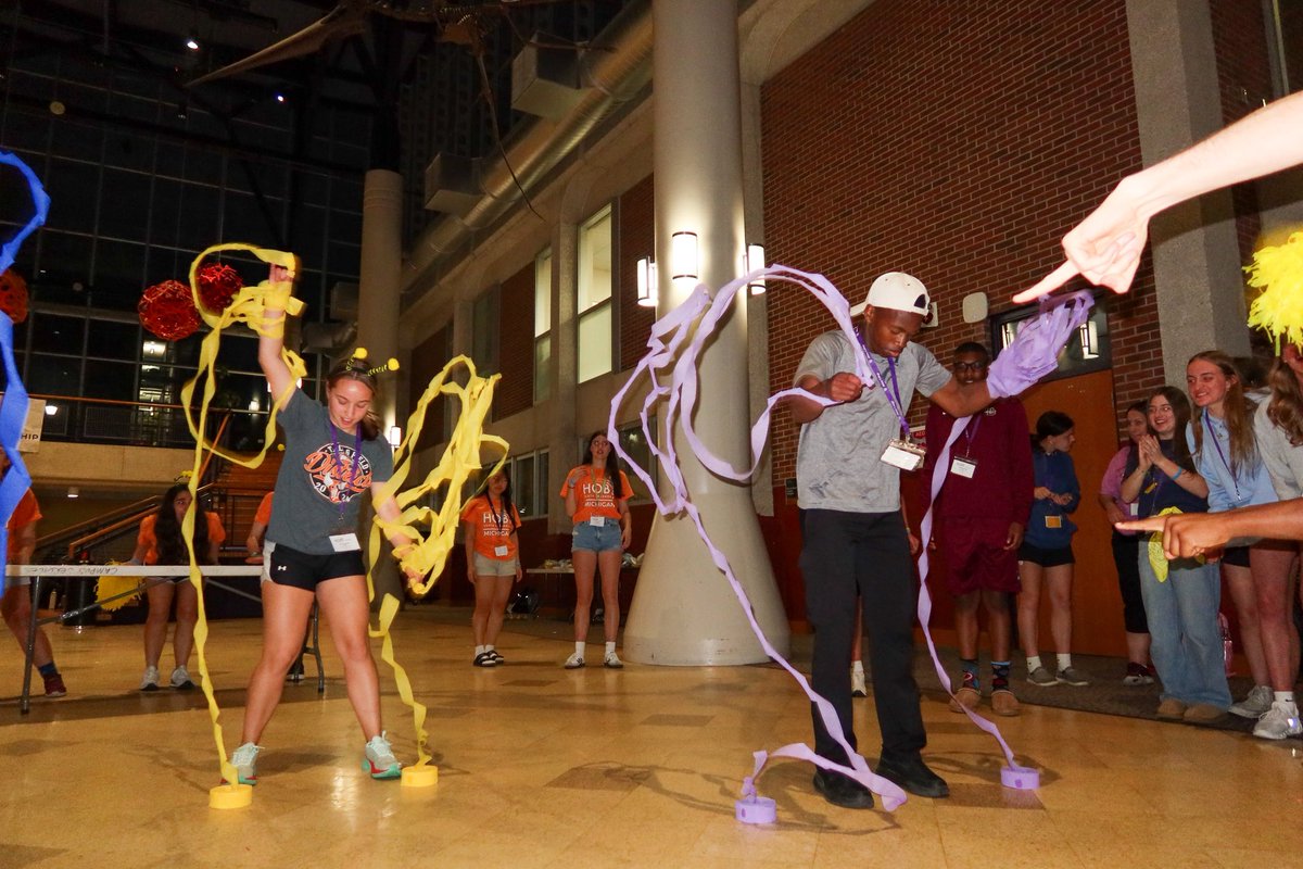 HOBYMichigan's tweet photo. The energy at Hoby-Lympics was 🔥
#HOBY #HOBYMI #HOBYMICHIGAN https://t.co/8wb1fU4tTa
