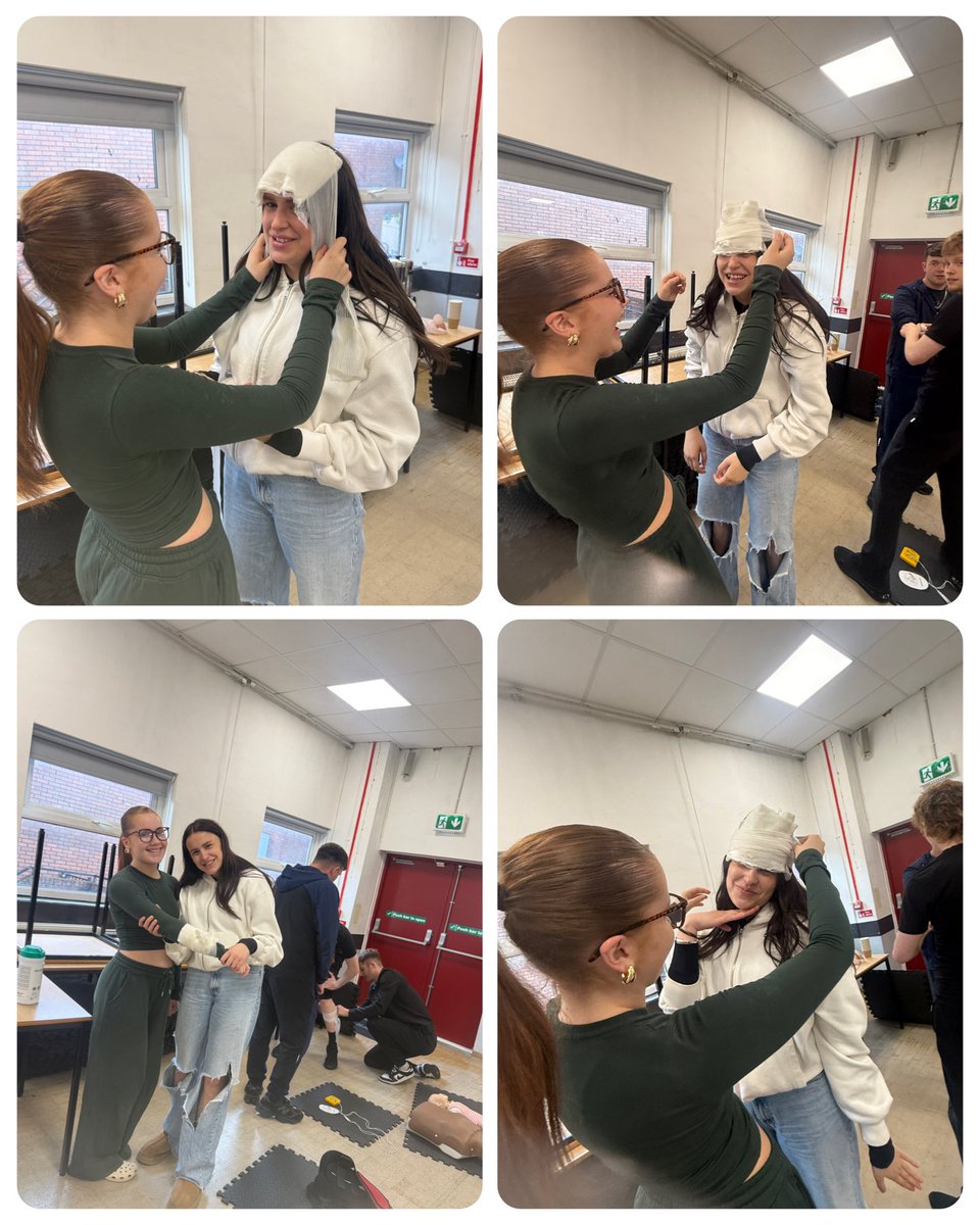 🎭 Theatre Staff: Day Off Edition 🩺

Today’s performance: “FIRST AID: The Musical”

Starring: Staff and Volunteers, armed with dolls and bandages and very confused about how many compressions to give.

Plot twist: The defib machine doesn’t accept applause as power!