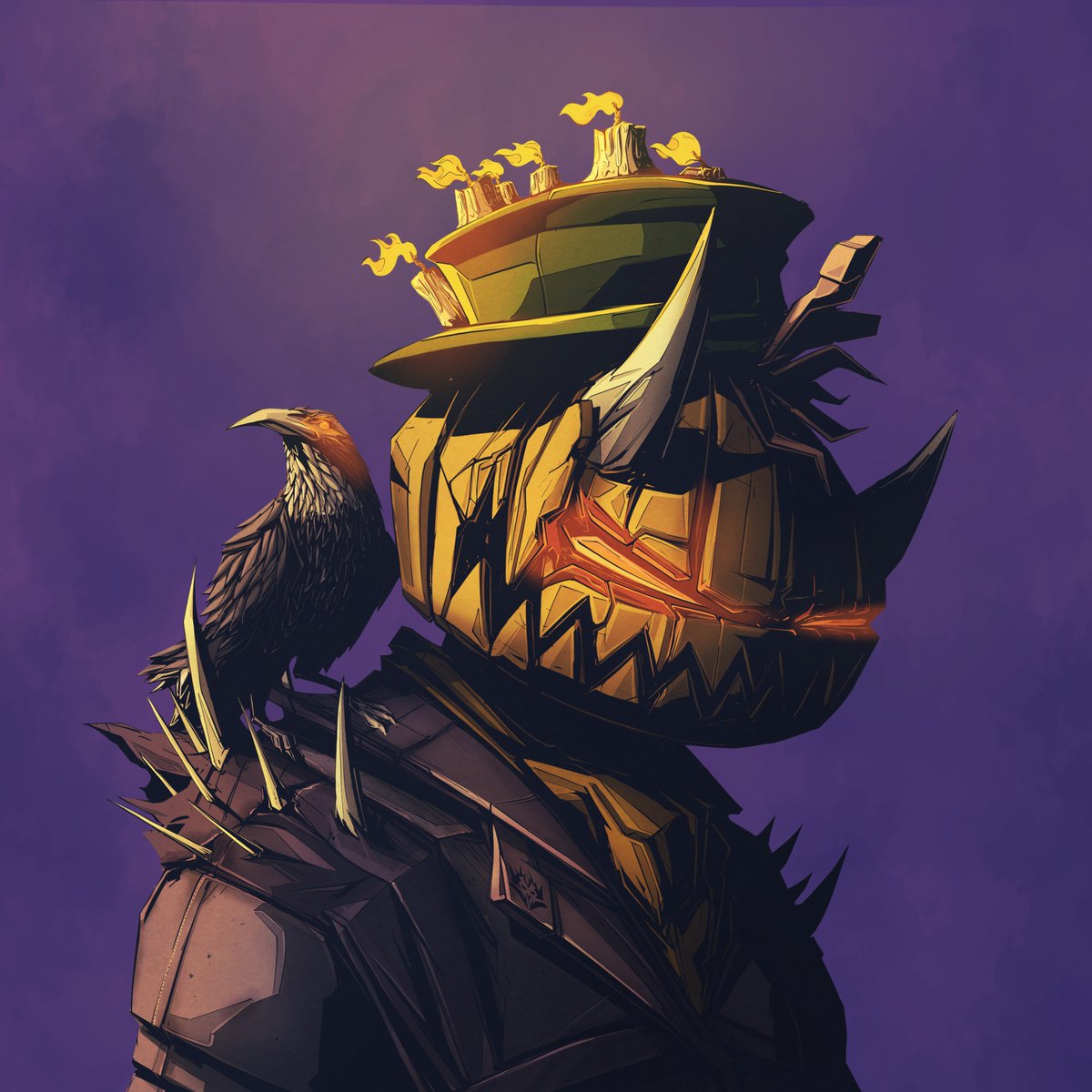 Good morning CT family! 

Hope you all have an absolutely outstanding Saturday 💜

I went through my portfolio the other day and seeing my <a href="/OrdoNemesis/">Ordo Nemesis</a> Knight reminded me of how sick the Ordo and <a href="/NoneHallie/">None</a>'s art is. So, here's a little shout-out for that 🔥